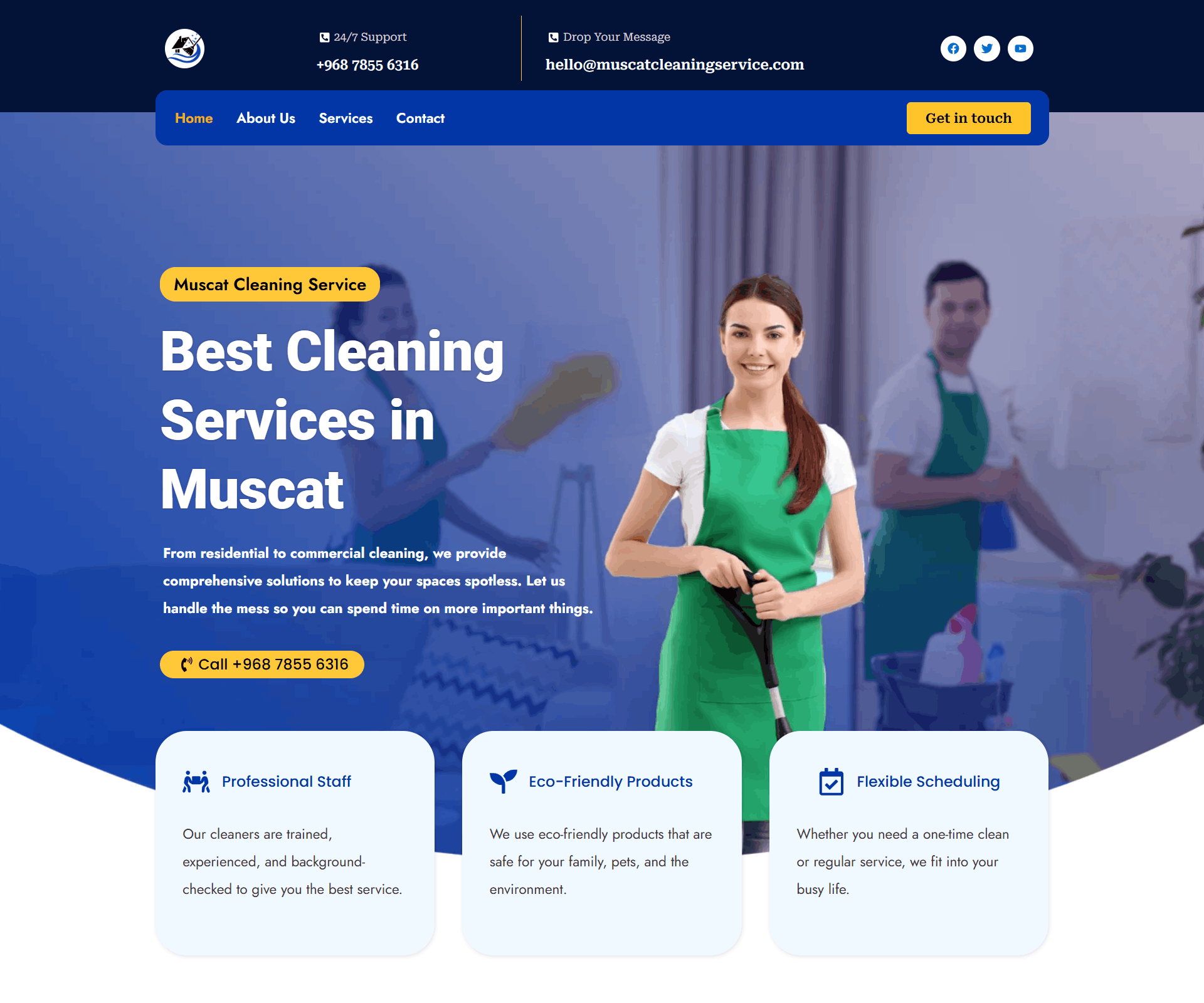 Cleaning-Website